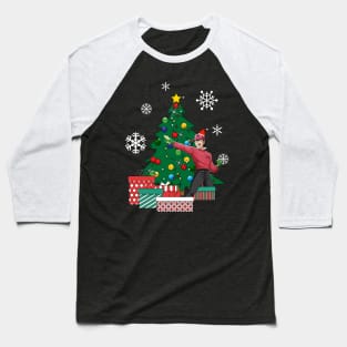 Genzo Wakabayashi Around The Christmas Tree Captain Tsubasa Baseball T-Shirt